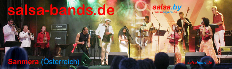 Sanmera, Salsa-Band aus &Ouml;sterreich